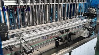 Pistón automático de la máquina de llenado de líquido de espuma de 16 boquillas