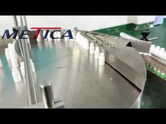 Máquina automática de etiquetado, llenado y tapado de pulverizador nasal