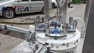 Máquina de llenado de biberones en polvo para bebés