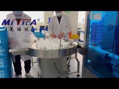 Máquina etiquetadora, tapadora y llenadora de crema de loción de alta velocidad