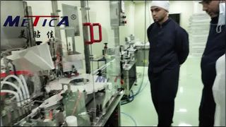 Línea de producción automatizada de pulverizadores nasales