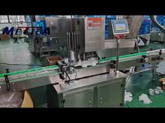 Automatización de la máquina de latas de etiquetas con tapa de costura