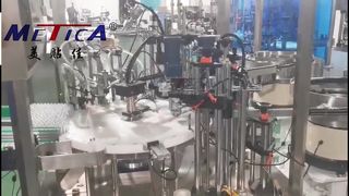 Máquina de boxeo de llenado y tapado de pulverizador de perfume automático