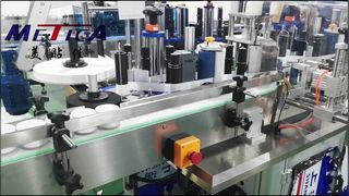 Precisión automática de la máquina etiquetadora de botellas redondas