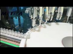 Máquina etiquetadora, llenadora y tapadora de champú de 20 ml