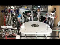 Máquina automática de llenado y tapado de loción para el cuidado de la piel