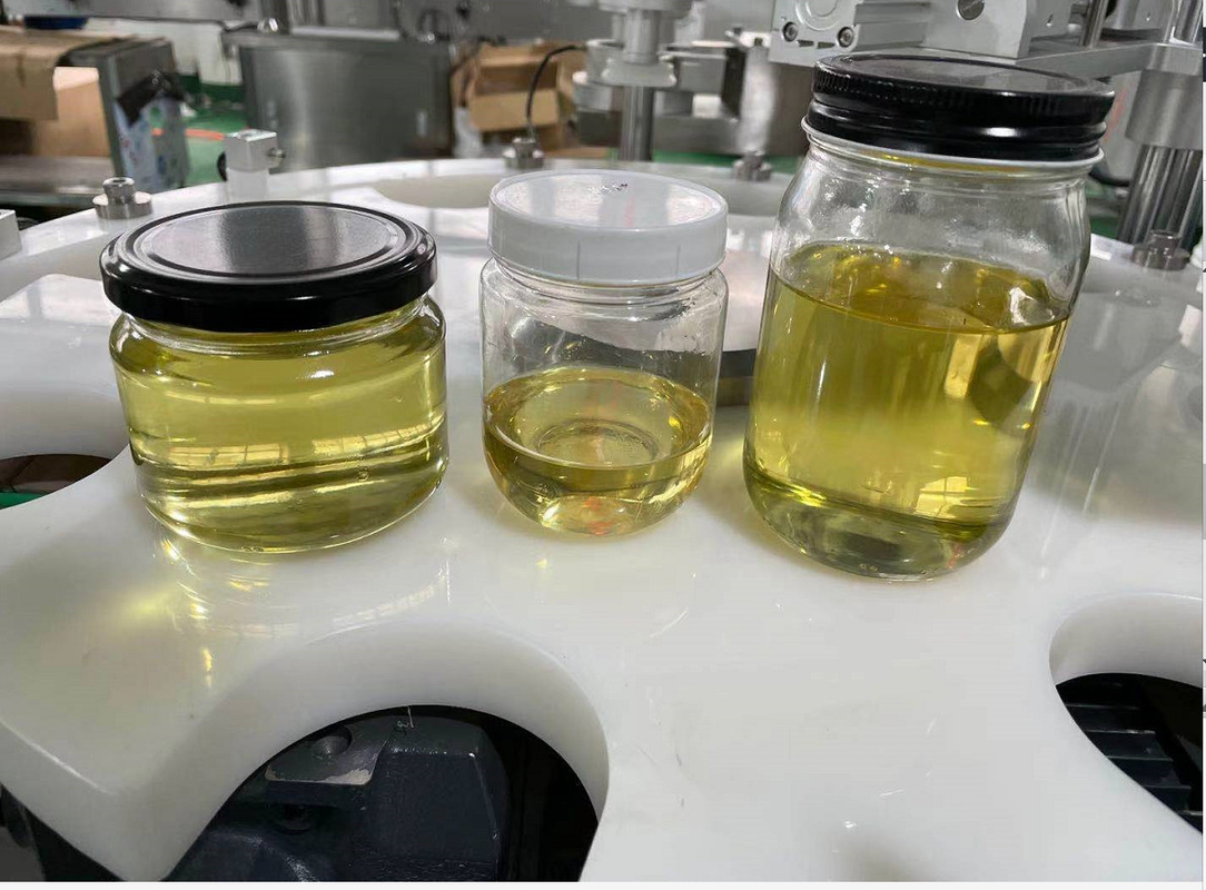 Tipo rotatorio lacre automático de la botella de cristal y máquina que capsula 2000bph