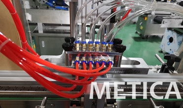 Lavadora de cristal y plástica de 100ml automático de la botella con el ventilador