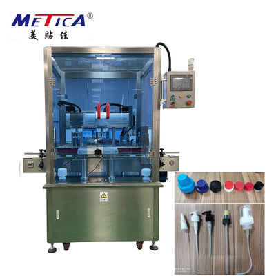 Capsuladora automática Machine 3000bph-6000bph de la botella de la máquina del tarro linear de METICA que capsula