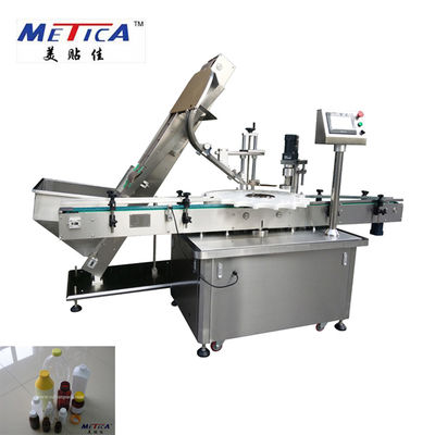 Máquina que capsula rotatoria auto 1500BPH-3000BPH de la máquina de la botella de vidrio del ANIMAL DOMÉSTICO que capsula