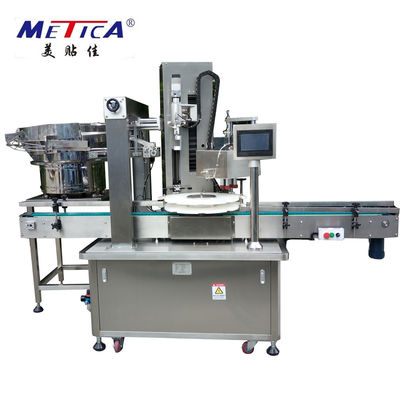 máquina que capsula de la botella del espray de la bomba 1000-1800bph con el PLC programable