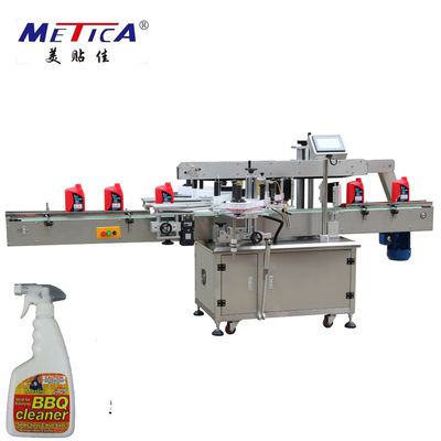 máquina de etiquetado de la botella del desinfectante de la mano 350kgs, aplicador automático de la etiqueta