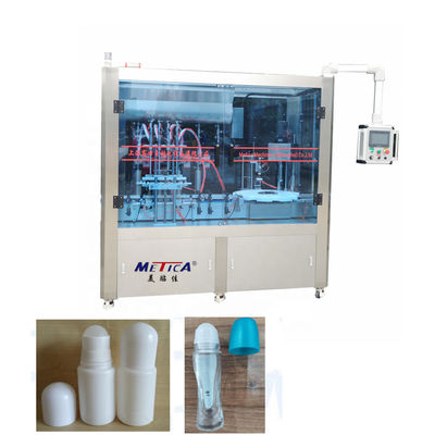 Relleno auto del PLC Monoblock y máquina de embotellado del dropper de la máquina que capsula