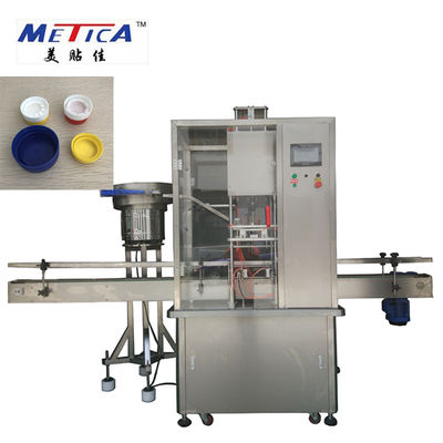capsuladora automática de la botella de la máquina 900BPH-1500BPH de la botella del aceite de motor que capsula 1L