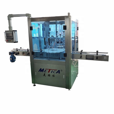 Tipo rotatorio de alta velocidad máquina que capsula de la botella con las cabezas gemelas